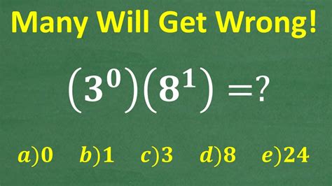 Unlocking the Mystery: 3 to the Power of 0