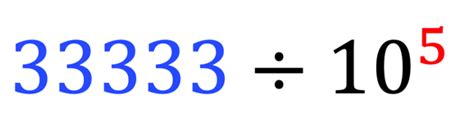 Converting 33333 as a Fraction: Simple and Insightful Method Revealed