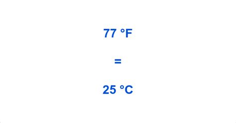 Convert 77°F to Celsius Easily!