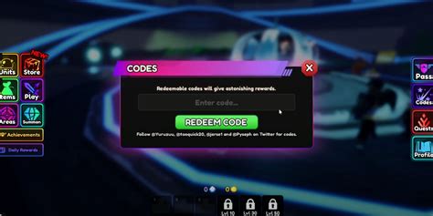 Anime Vanguards Roblox Codes