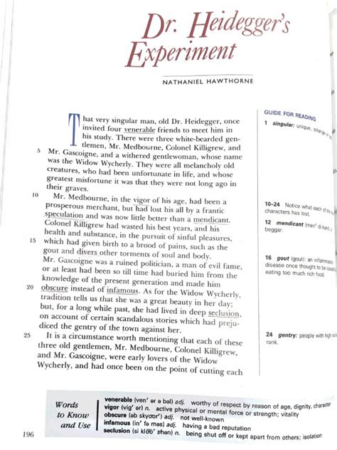 Archetypes in Dr Heideggers Experiment Demystified