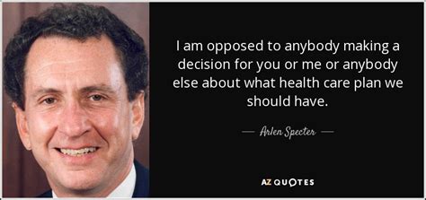 Arlen Specter Mental Health