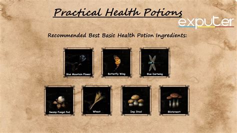 Enderal Health Potion Recipe