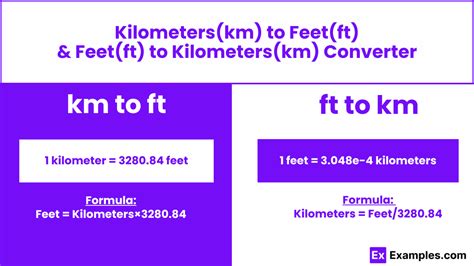 Convert ft to km: Effortless Distance Measurement