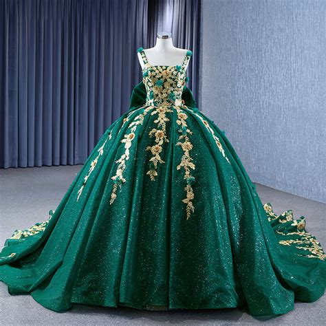 Eco-Chic Green Wedding Gown Ideas