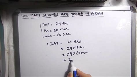 How Many Seconds in a Day: The Exact Count!