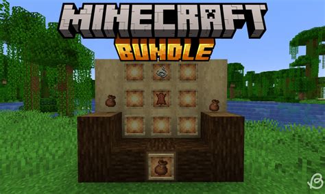 How To Make A Bundle In Minecraft