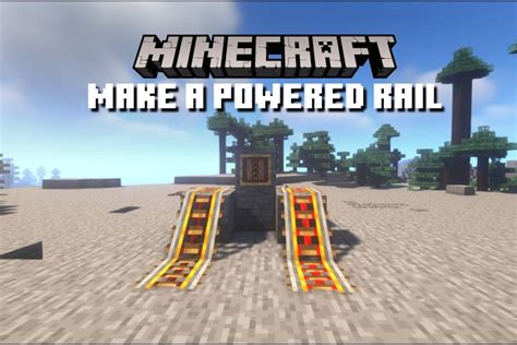 How To Make Power Tracks In Minecraft