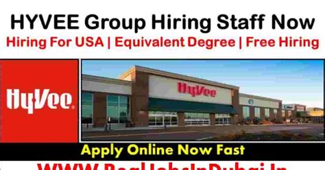 Uncover Exciting Hyvee Careers Opportunities Today