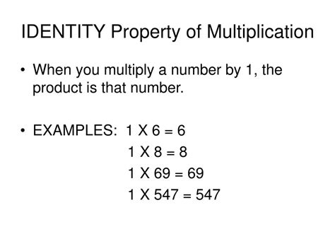 Unlocking the Power of the Identity Property of Multiplication: Essential Math Insights
