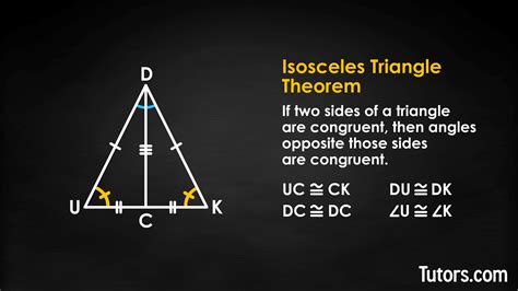 Unveiling the Isosceles Triangle Theorem: Geometry's Most Captivating Truth