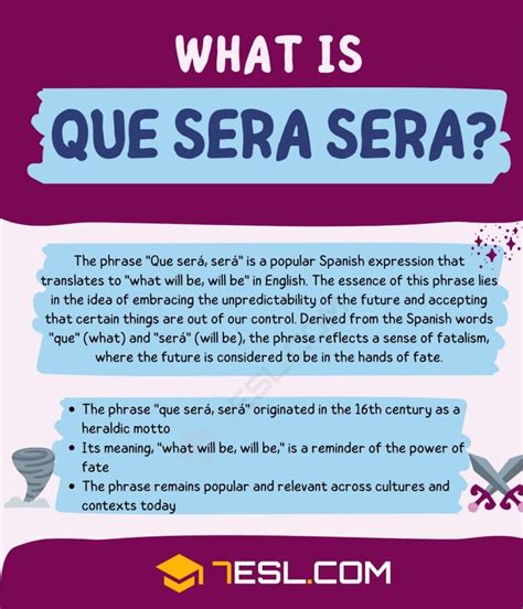 Unlock 'K Sera Sera' Meaning Today