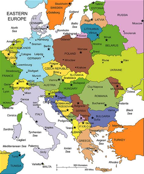 Discover the Best Map of Eastern Europe Today!