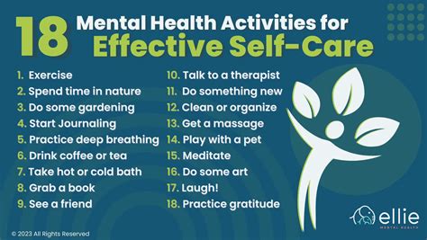 Mental Health Activities