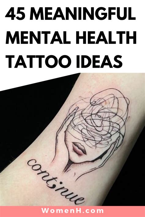 Mental Health Awareness Tattoo