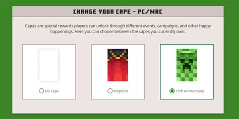 Minecraft How To Get Creeper Cape