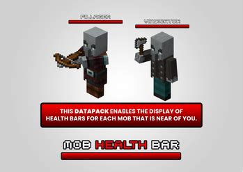 Minecraft Mob Health Bars Rpg