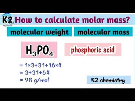 Molar Mass H3PO4: Simple Calculation Guide