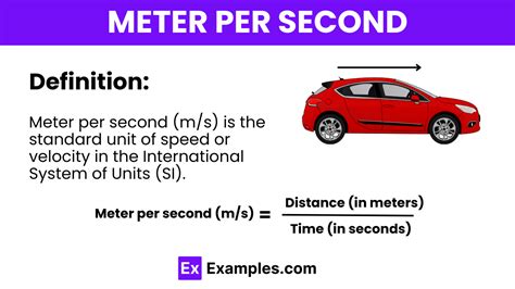 MPH to Meters per Second Conversion Guide