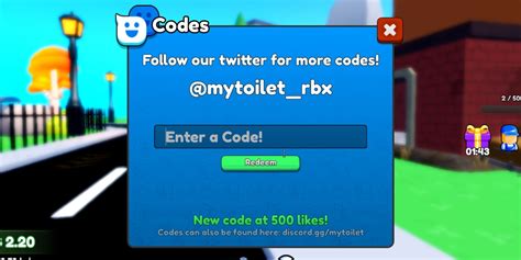 My Toilet Codes