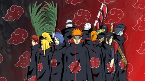 Naruto Members Of The Akatsuki