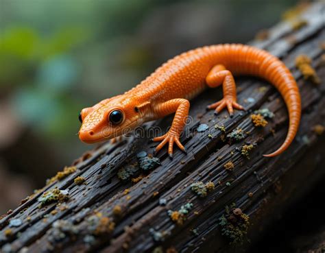 Mysterious Orange Lizard Behavior Unveiled