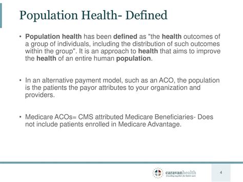 Population Health Definition