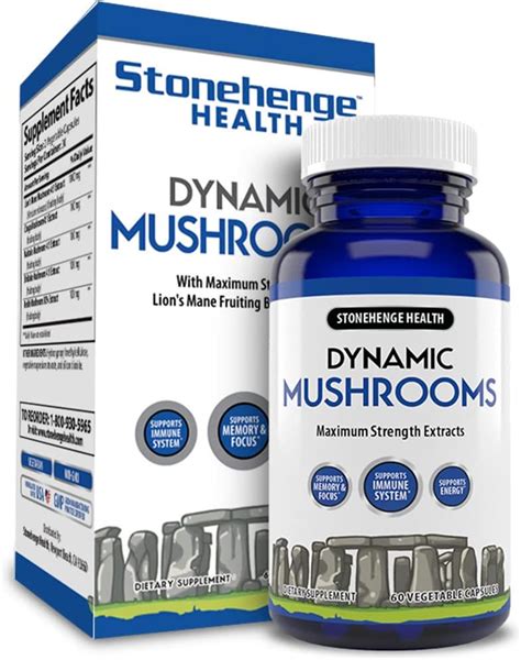 Stonehenge Health Dynamic Mushrooms