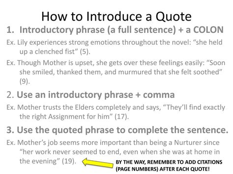 Top 7 Ways to Introduce a Quote