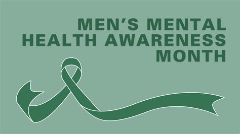 When Is Mens Mental Health Month